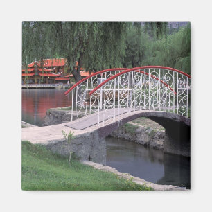 Pakistan, Skardu Region. Shangri La Lodge Magnet