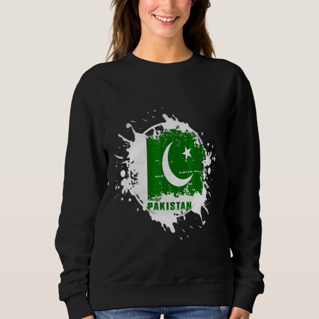 Pakistan Splash Sweatshirt (Front)