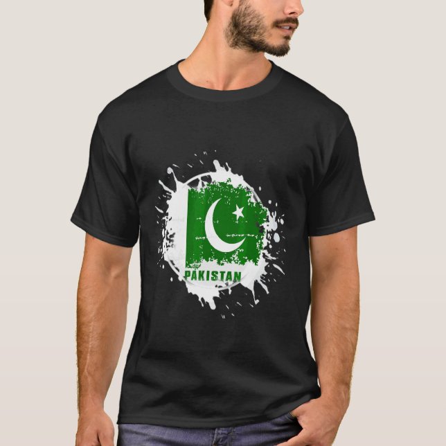 Pakistan Splash T-Shirt (Front)