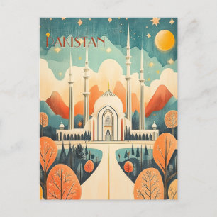 Pakistan Travel Postcard