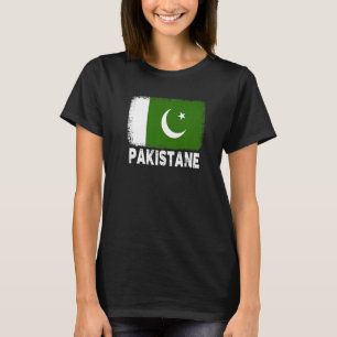 Pakistane Flag  Support Pakistani People Women Men T-Shirt