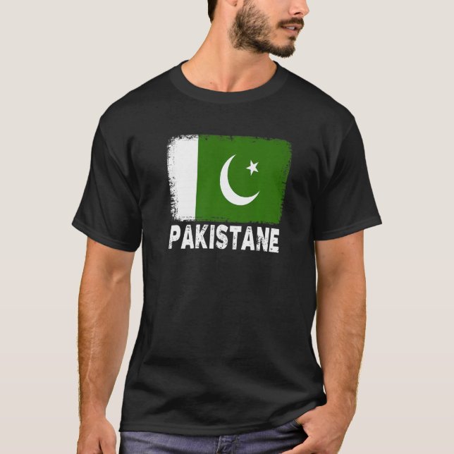 Pakistane Flag  Support Pakistani People Women Men T-Shirt (Front)