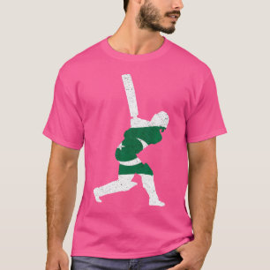 Pakistani Cricket Batsman Batting Pakistan Interna T-Shirt