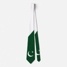 Pakistani Flag Independence Day Men's Tie