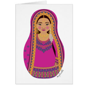 Pakistani Matryoshka Card