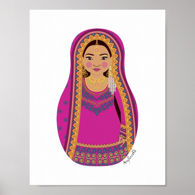 Pakistani Matryoshka Poster (Front)