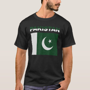 Pakistani Vintage Flag Pakistan Pakistani Pride T-Shirt