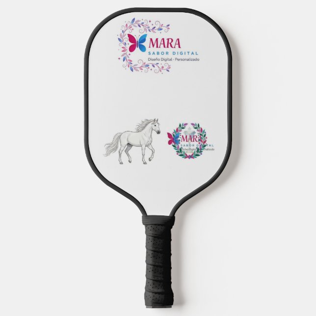 Pala de Pickleball Delantal — Juego con sabor Paddle (Front)