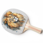 Pala de Ping Pong León King of the Jungle
