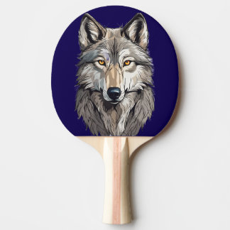 Pala de Ping Pong Lobo Salvaje Ping Pong Paddle