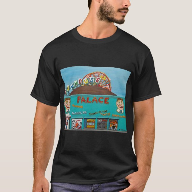 Palace Amusements Black T-Shirt (Front)