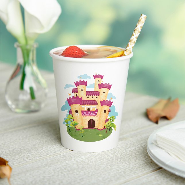 Palace Castle Paper Cups (Creator Uploaded)