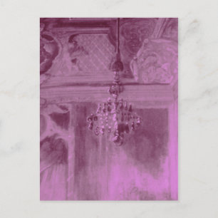 Palace Chandelier ~ Postcard / Invitation