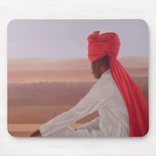 Palace Guard Jaipur Mouse Pad (Front)