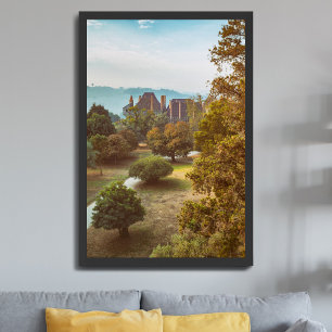 Palace of Dukes of Braganza. Guimaraes, Portugal. Poster
