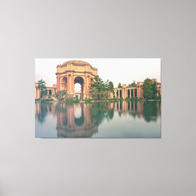 Palace of Fine Art Canvas Print (Front)