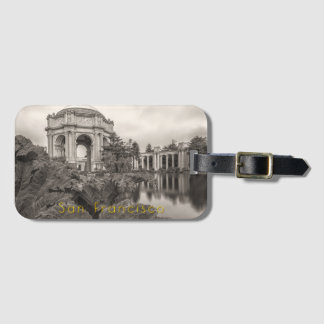 Palace of Fine Art in Sepia Luggage Tag