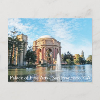 Palace of Fine Arts - San Francisco Postcard