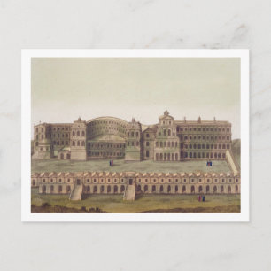Palace of the Caesars, Rome, from 'Le Costume Anci Postcard