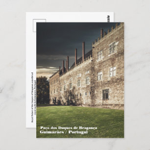 Palace of the Duques of Braganza Postcard