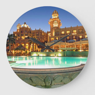 Palace Of The Lost City Hotel And Swimming Pool Large Clock