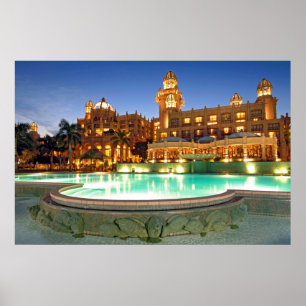 Palace Of The Lost City Hotel And Swimming Pool Poster