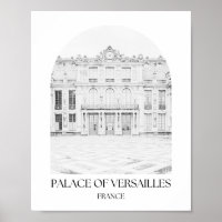 Palace of Versailles France Arch Photo Print