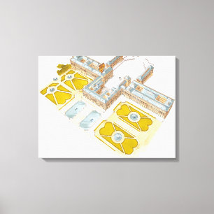 Palace of Versailles. France Canvas Print