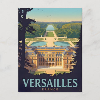 Palace of Versailles Postcard – Historic French La