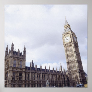 Palace of Westminster and Big Ben Poster