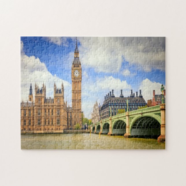 Palace of Westminster Bridge London Jigsaw Puzzle (Horizontal)