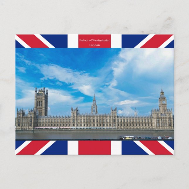 Palace of Westminster Holiday Postcard (Front)