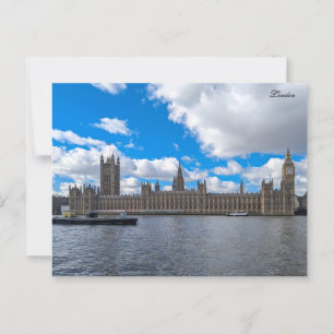 Palace of Westminster Postcard