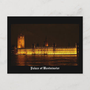 Palace of Westminster Postcard