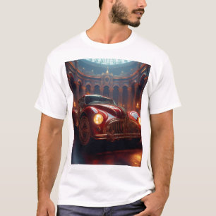 Palace Parked – Crimson Cruiser in the Grand Hall T-Shirt