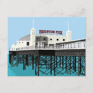 Palace Pier Brighton Postcard