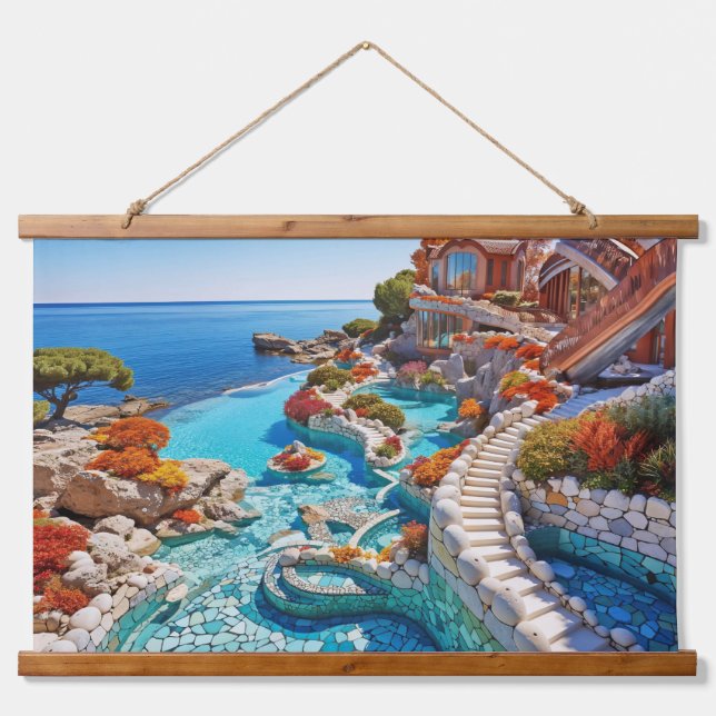 Palace Pool Hanging Tapestry (Front)