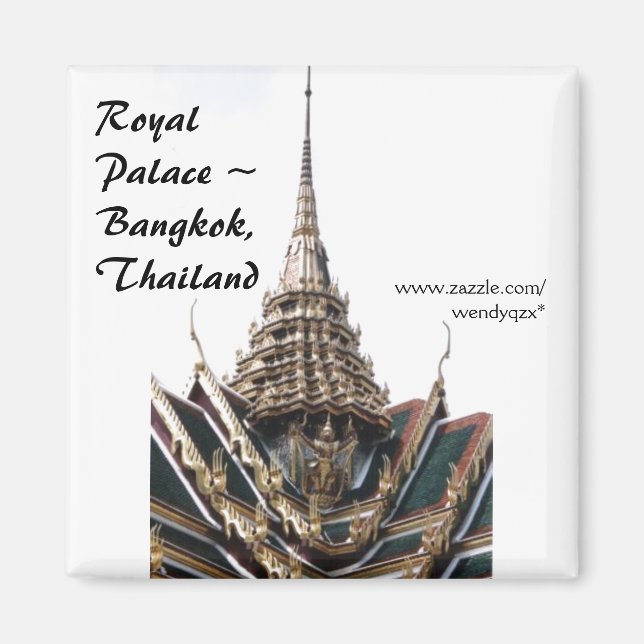Palace Roof Magnet (Front)
