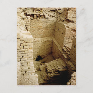 Palace ruin postcard