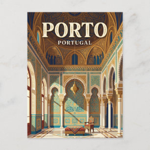 Palácio da Bolsa Portugal Postcard