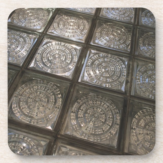Palacio de Communicaciones, glass flooring Coaster (Front)