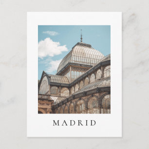 Palacio de Cristal del Retiro, Madrid Postcard