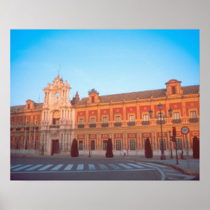 Palacio de Telmo in Seville, Spain seat of Poster