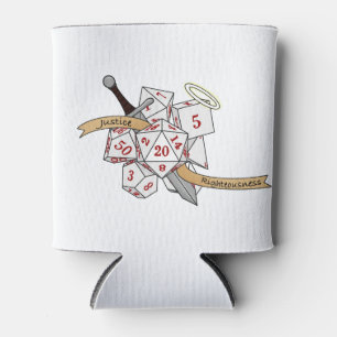 Paladin Dice Design Can Cooler