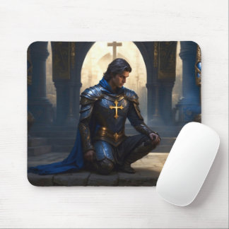 Paladin of the Supplicant Prayer Mouse Pad