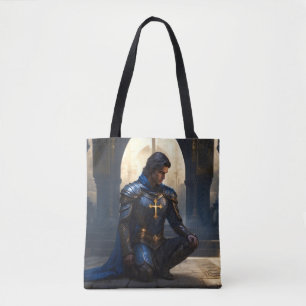 Paladin of the Supplicant Prayer Tote Bag