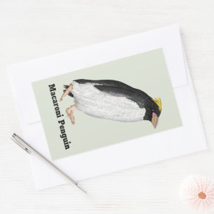 Palaeeudyptes Extinct Penguin Rectangular Sticker