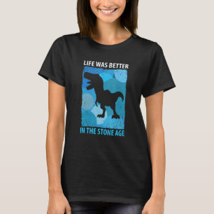 Palaeontologist Palaeontologist Dinosaur Stone Age T-Shirt