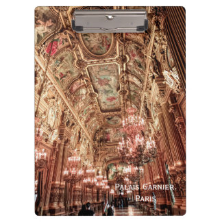 Palais Garnier Opera. Paris. France. Clipboard