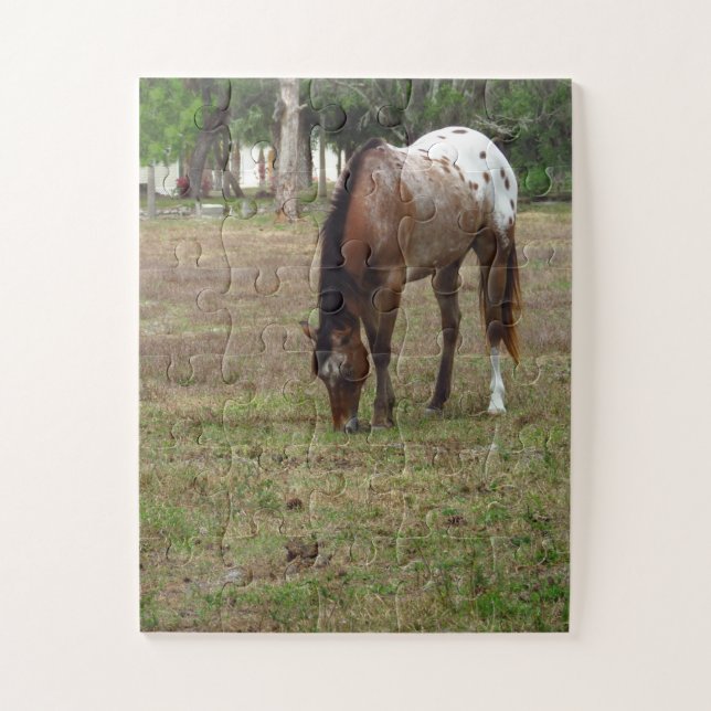 Palamino Horse Puzzle (Vertical)